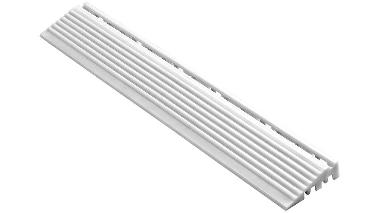 planeo Seitenteil für 40 x 40 cm Klickfliesen - weiss