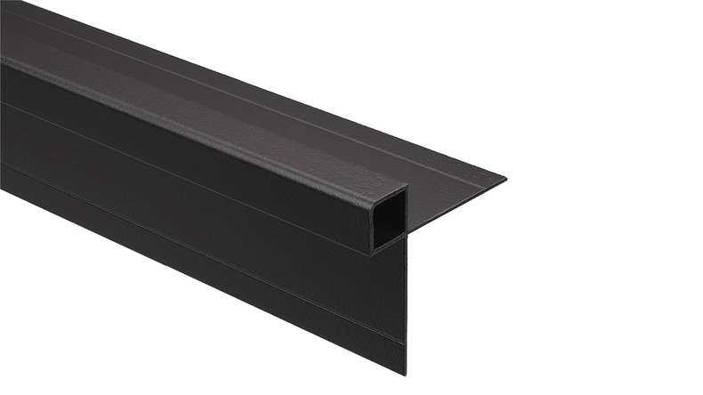 Trespa Proface Außeneckprofil - Metropolis Black 3000 mm