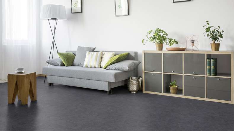 Gerflor Klebevinyl selbstklebend - Design Slate Anthracite (32370220)