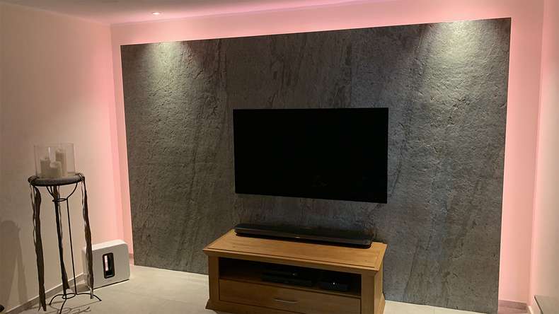 planeo EVOLITH EasyFix - Naturstein Wandverkleidung Urban Grey 600 x 300 mm - 6Stk.