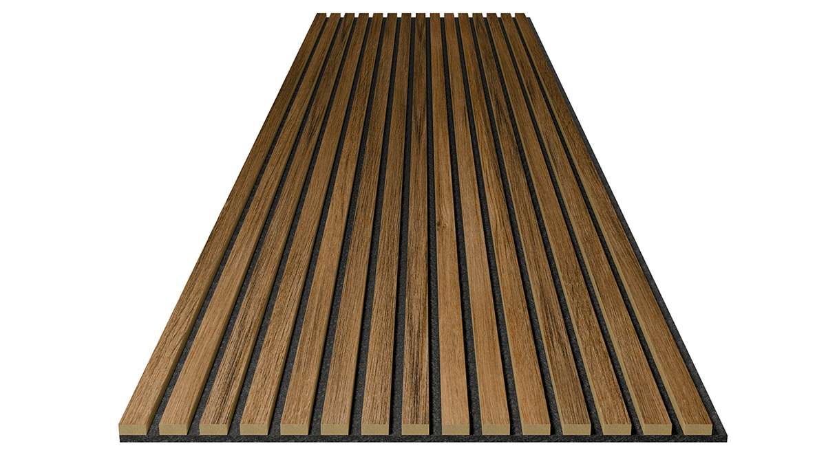 Skaben Akustikpaneele SilentWall Pro - Eiche Rustikal - 250 x 60 cm