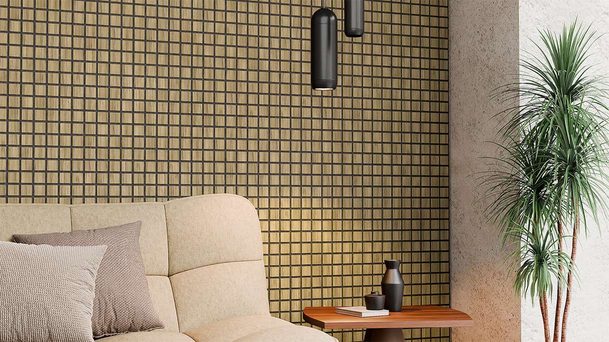 Skaben Akustikpaneele SilentWall Cube - Eiche Hellbraun - 61 x 61 cm