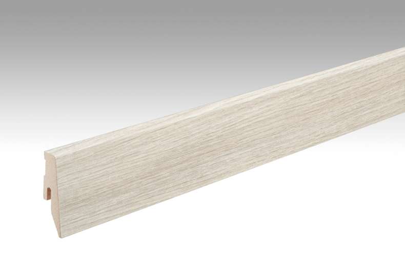 MEISTER Sockelleisten Fußleisten Gletschereiche 6838 - 2380 x 60 x 20 mm (200005-2380-06838 - 6938236838)