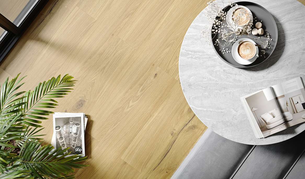 planeo Klick Vinyl - Rigid Honey Oak 5G | Made in Germany