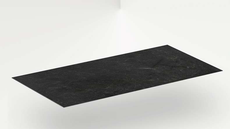 planeo Wandverkleidung SPC - CeraRock Tile Black Slate 120 x 60 cm
