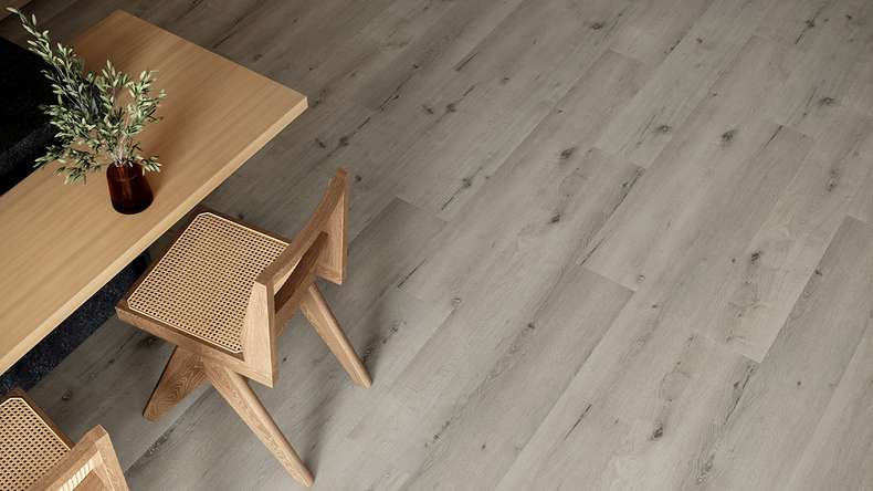 planeo WPC Klick Vinyl - PUREtec MAX 70 EIR Light Grey Oak | Trittschalldämmung integr. (RP-A50-5)