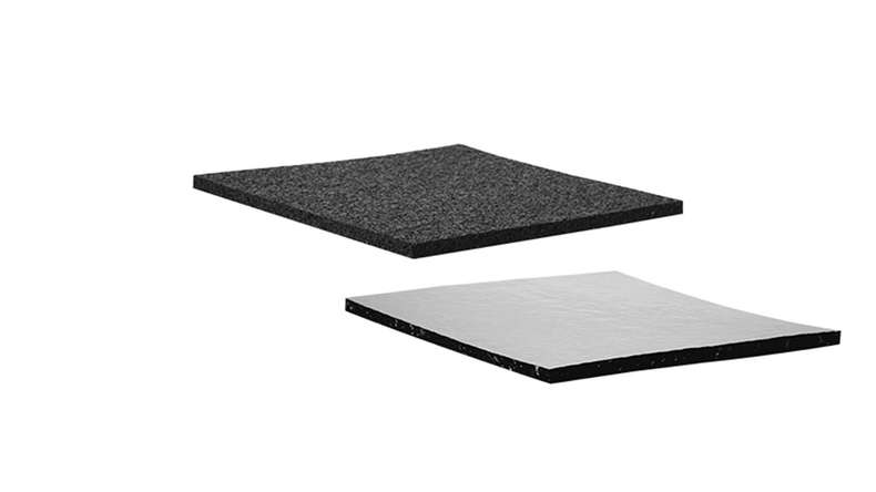 planeo Terrassenpad 8mm alukaschiert - für Dachterrassen