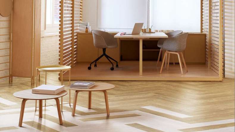 Forbo Allura Wood 70 Klebevinyl - Ochre Ash 750 x 150 mm (63662DR7)
