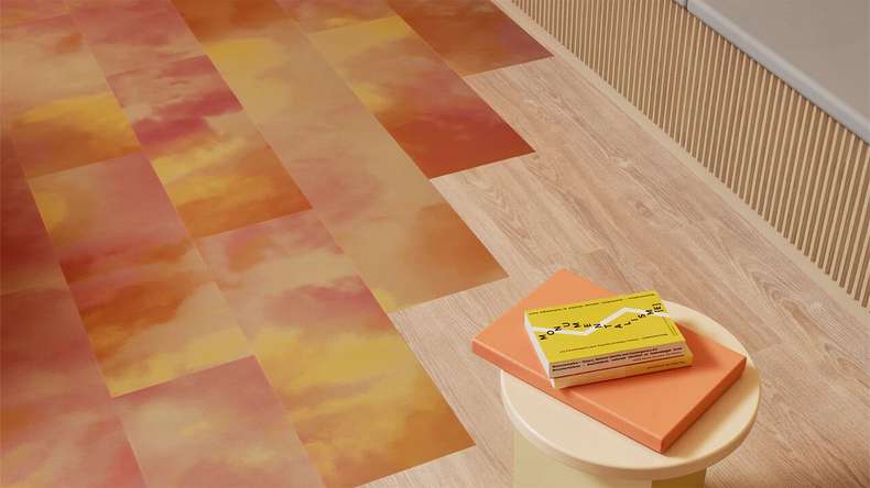 Forbo Allura Material 55 Klebevinyl - Magical Sky (638745DR5_con)