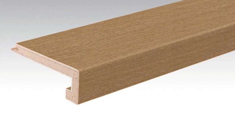 MEISTER Treppenkantenprofil aus Parkett U-Profil Eiche authentic greige 9019 (800005-2150-09019 - 9037009019)