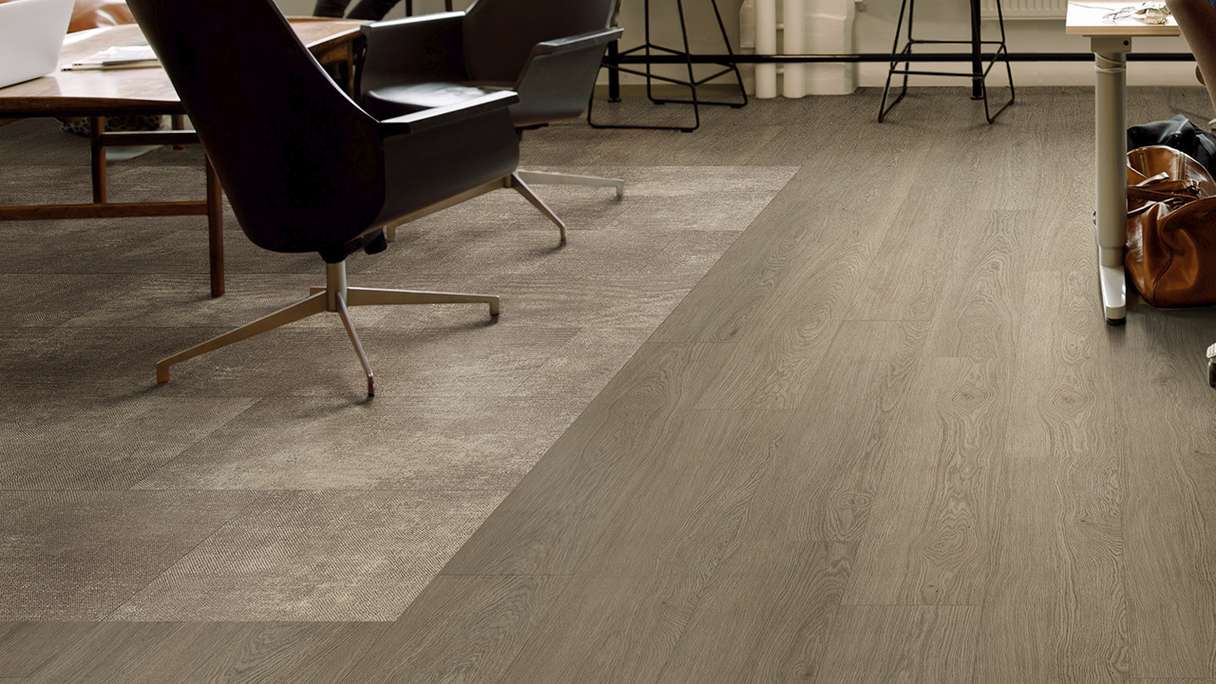 Gerflor Klick Vinyl Rigid - Creation 55 Clic EIR Lounge Oak Chestnut (60691274)