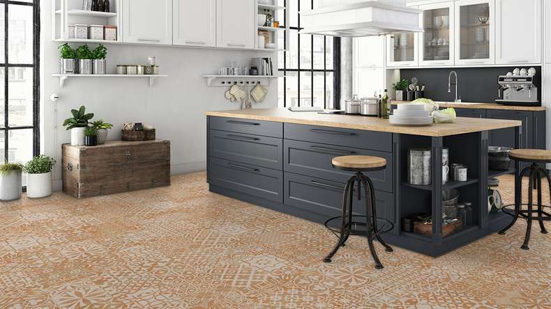 planeo Laminat - QUADRAIC Terracotta Supermatt