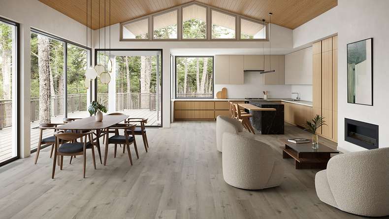 planeo WPC Klick Vinyl - PUREtec MAX 70 EIR Light Grey Oak | Trittschalldämmung integr. (RP-A50-5)