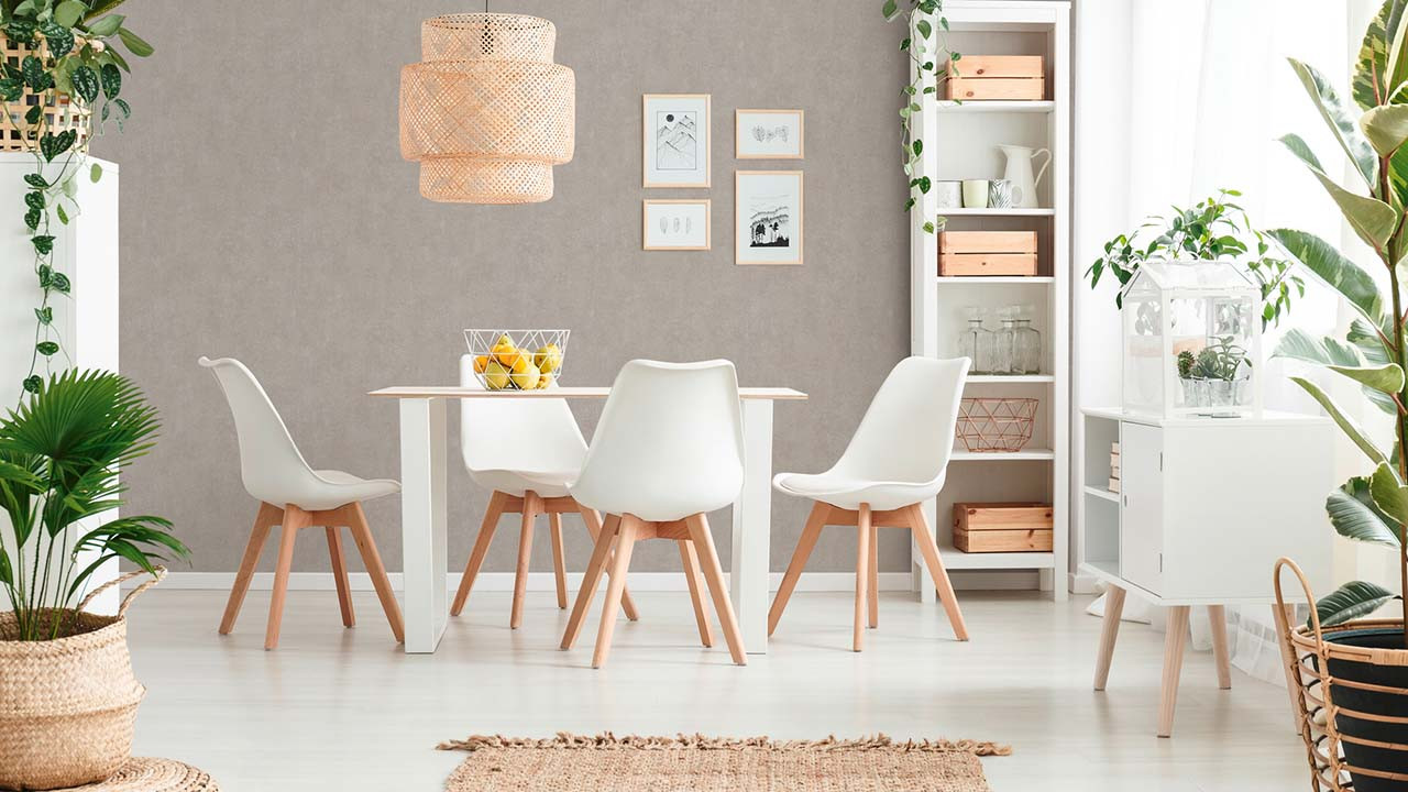 Vinyltapete braun Modern Klassisch Uni New Walls 181 - Tapeten