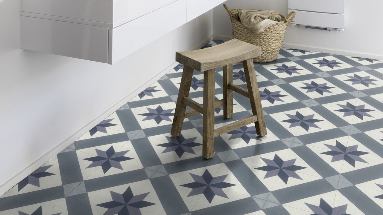 Gerflor PVC-Boden - TEXLINE CORDOBA BLUE - PVC-Boden