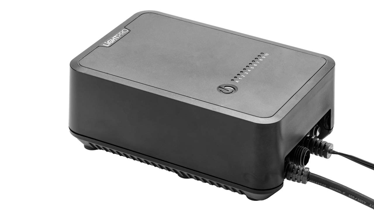 planeo Beleuchtungssystem Transformator 12V 100 W Gartenbeleuchtung