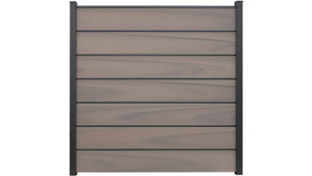 planeo Gardence Deluxe - BPC-Gartenzaun Bi-Color co-ex