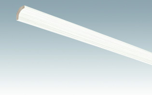 MEISTER Sockelleisten Hohlkehlleisten Streifer silber 4021 - 2380 x 22 x 22 mm (200034-2380-04021 - 2604234021)