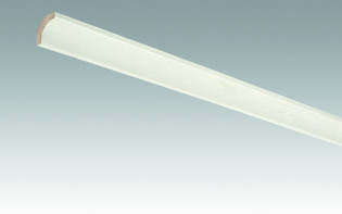 MEISTER Sockelleisten Hohlkehlleisten Pinie arcticweiß 4099 - 2380 x 22 x 22 mm (200034-2380-04099 - 2604234099)