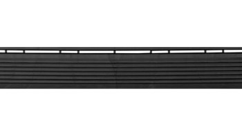 planeo Seitenteil für 40 x 40 cm Klickfliesen - schwarz