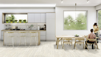 Gerflor Klick Vinyl - Senso Clic 3 Travertin Ivory | Made in France (61221511)