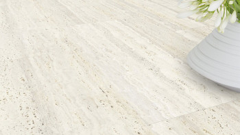 Gerflor Klick Vinyl - Senso Clic 3 Travertin Ivory | Made in France (61221511)