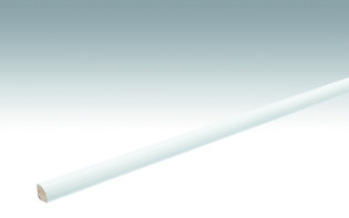 MEISTER Sockelleisten Fußleisten Weiß streichfähig DF 2222 - 2380 x 12 x 12 mm (200008-2380-02222 - 6987232222)