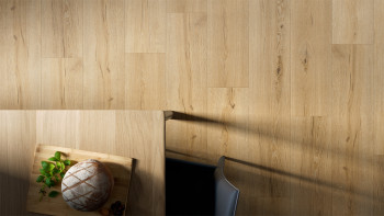 planeo Rigid Klick Vinyl - Bricklane Oak | Trittschalldämmung integr. (DF-K-232-055)