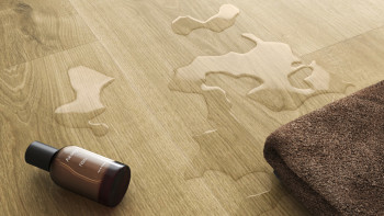 planeo Rigid Klick Vinyl - SolutionX 2in1 Eiche Classic | Trittschalldämmung integr. (ECF-0072)