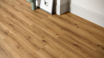 planeo Rigid Klick Vinyl - SolutionX 2in1 Eiche Natur Rustikal | Trittschalldämmung integr. (ECF-0092)