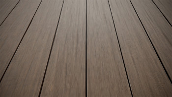 planeo AntikWood WPC Terrassendiele Massiv - Hellbraun 3m antik gealtert