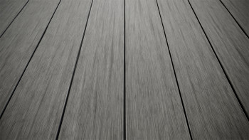 planeo AntikWood WPC Terrassendiele Massiv - Steingrau 3m antik gealtert