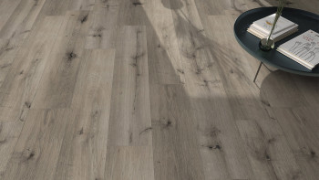 SKAVA Rigid Klick Vinyl - Home Grey Oak | wasserfest und Trittschalldämmung integr. (LO-1090)