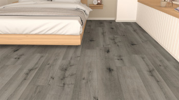SKAVA Rigid Klick Vinyl - Home Grey Oak | wasserfest und Trittschalldämmung integr. (LO-1090)