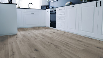SKAVA Rigid Klick Vinyl - Home Grey Oak | wasserfest und Trittschalldämmung integr. (LO-1090)