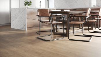 SKAVA Rigid Klick Vinyl - Home Mud Oak | wasserfest und Trittschalldämmung integr. (LO-1110)