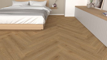 SKAVA Rigid Klick Vinyl Fischgrät - Unique Adrua | wasserfest und Trittschalldämmung integr. (LO-2205)