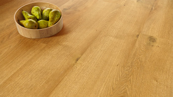 planeo Rigid Klick Vinyl - SolutionX 2in1 BigSize Maison Oak 1,83m lange XL Diele | Trittschalldämmung integr. (ECF-BS-84)