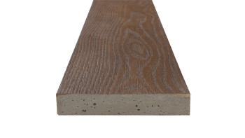 planeo Authoria PureBoard Terrassendiele Massiv - Antik Brown Oak 3.6m strukturiert