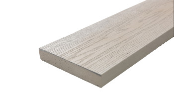 planeo Authoria PureBoard Terrassendiele Massiv - Light Grey 3.6m strukturiert