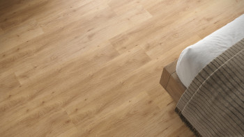 planeo Rigid Klick Vinyl - SMARTline Brown Rustik Oak | Trittschalldämmung integr. (NF-SL-588)
