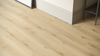 planeo Rigid Klick Vinyl - GRANDline Sunlit Oak | Trittschalldämmung integr. (NF-Gl-553)