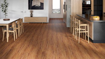 planeo Rigid Klick Vinyl - GRANDline Auburn Oak | Trittschalldämmung integr. (NF-GL-857)