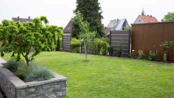 planeo Gardence Deluxe - BPC-Gartenzaun Anthrazitgrau