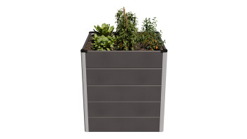 planeo BPC Hochbeet Cube - Anthrazit | DB703 70 x 70 x 75 cm
