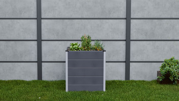 planeo BPC Hochbeet Cube - Anthrazit | DB703 70 x 70 x 75 cm