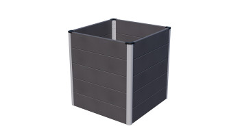 planeo BPC Hochbeet Cube - Anthrazit | DB703 70 x 70 x 75 cm
