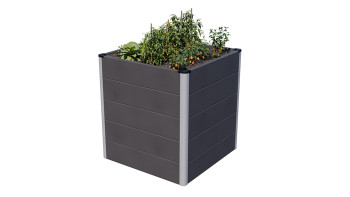 planeo BPC Hochbeet Cube - Anthrazit | DB703 70 x 70 x 75 cm