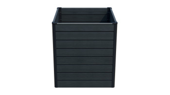 planeo BPC-Rhombus Hochbeet Cube - Steingrau co-ex. 70 x 70 x 79 cm