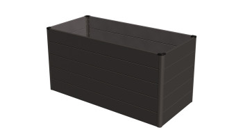 planeo Alu-Hochbeet Rechteck - Anthrazit | DB703 150 x 70 x 75 cm